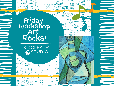 Kidcreate Studio - Aliso Viejo. Friday Workshop - Art Rocks! (4-9 Years)