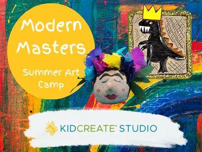 Modern Masters Summer Art Camp (6-12 years)